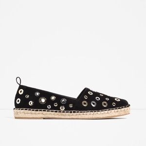 Zara Grommet Espadrilles